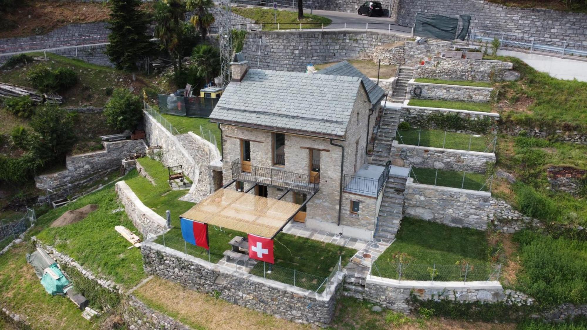 Ca'Gialla Bellinzona Bagian luar foto