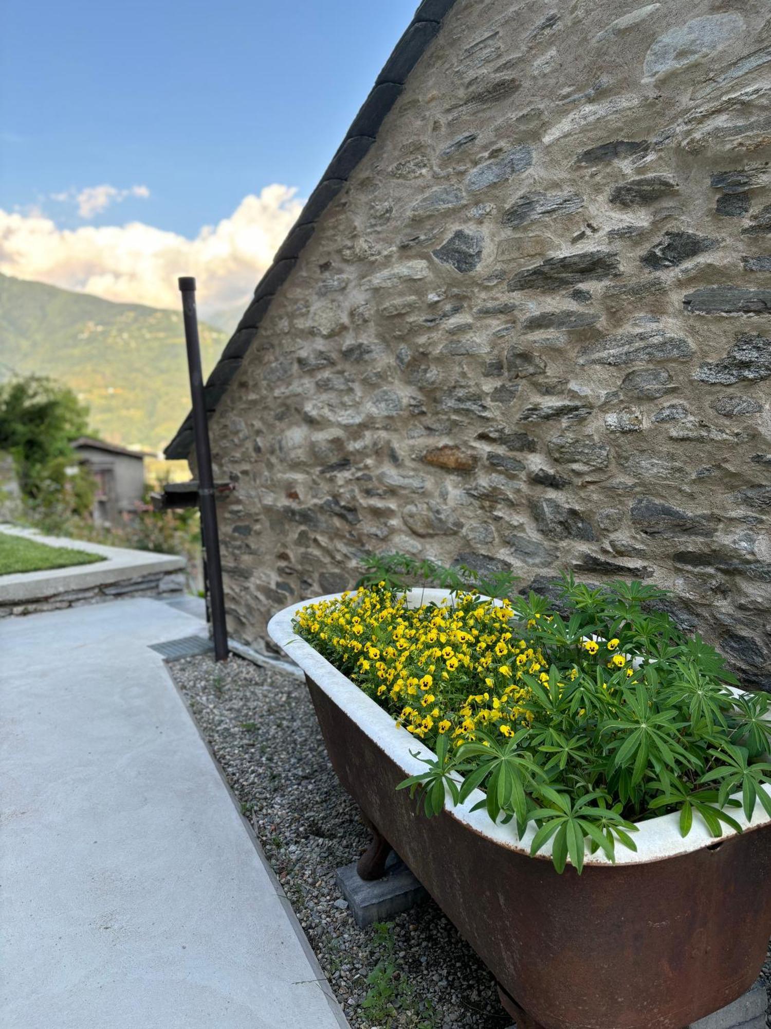 Ca'Gialla Bellinzona Bagian luar foto